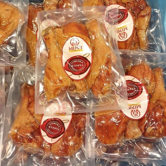 МІЗОЧ, Гомілка куряча копчено-варена