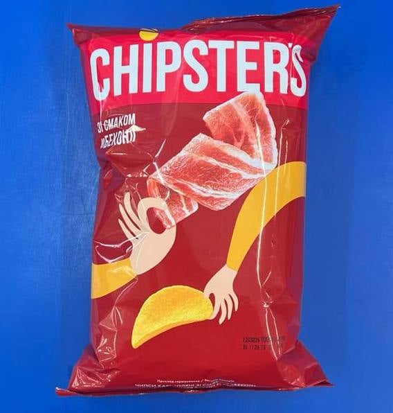 Чіпси TM Chipster's бекон  (До бочкового) 60г