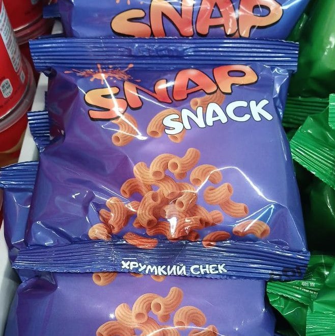 Снеп снекі Варені раки (Snap), 60г