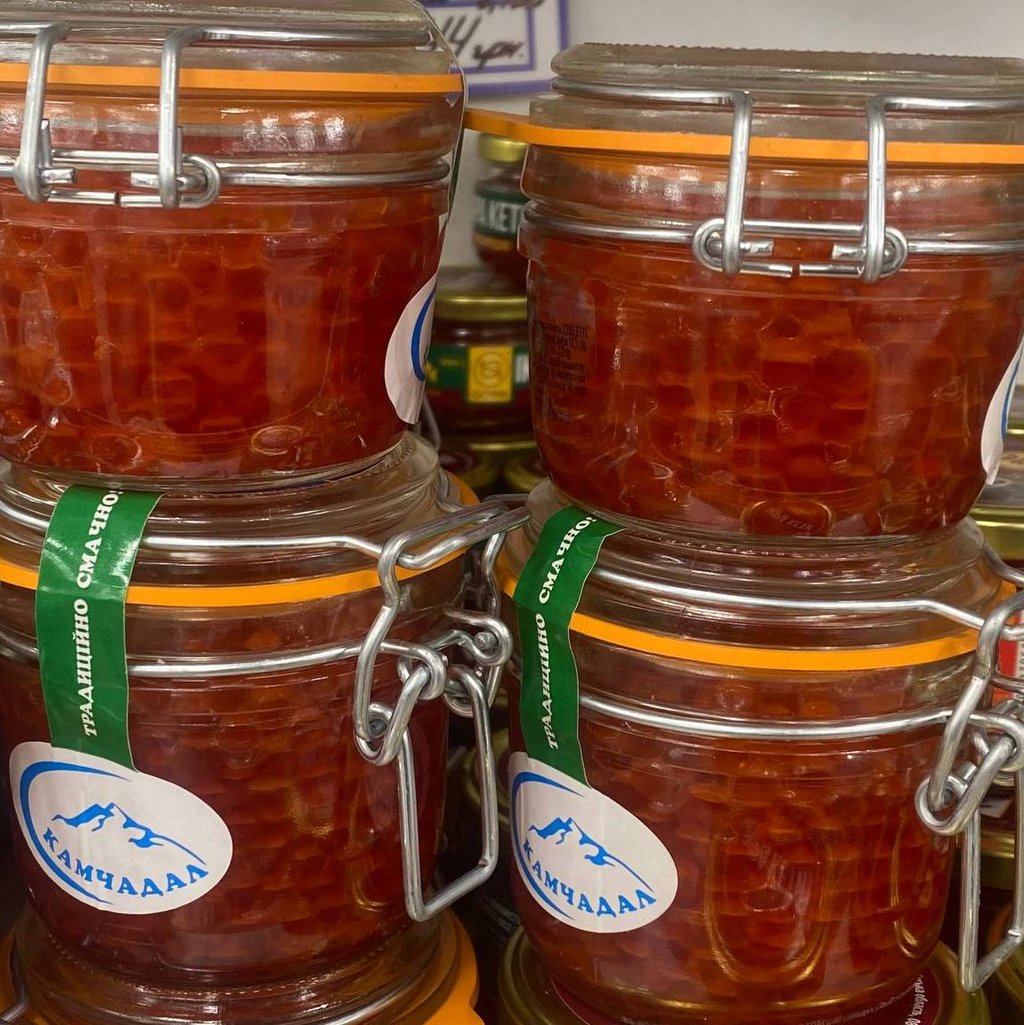 Ікра лососева ТМ "Камчадал " ск/б, 160г