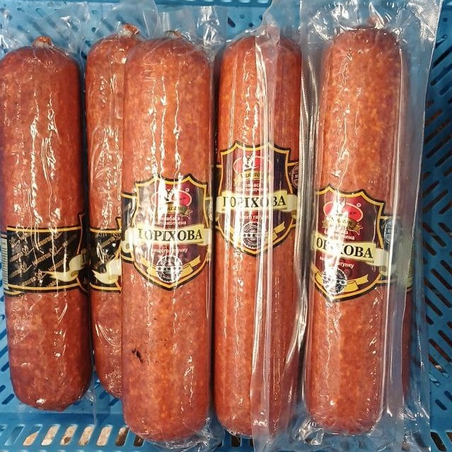 Макогон Ковбаса напівкопчена ГОРІХОВА (Хмельницьк) вищ гат