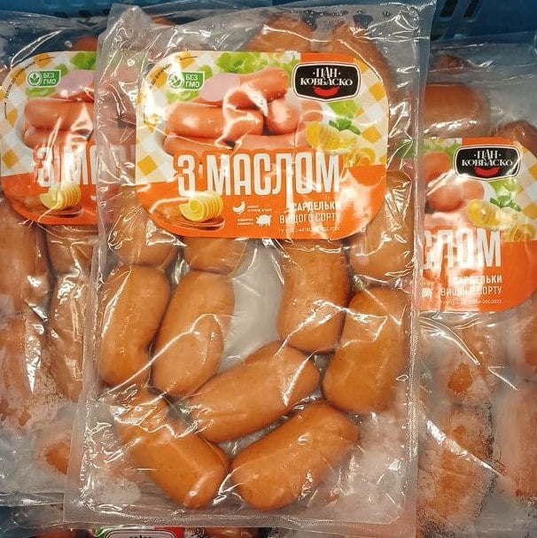 Пан Ковбаско Сардельки З МАСЛОМ вищого сорту