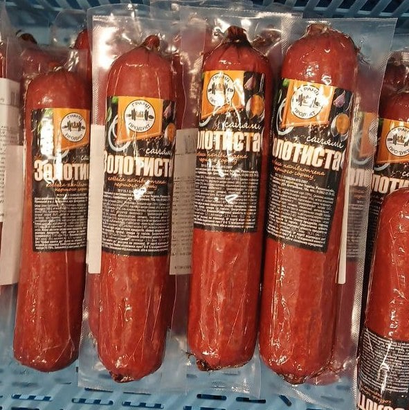Гранд продукт Ковбаса н/к Салямі ЗОЛОТИСТА (Калина)