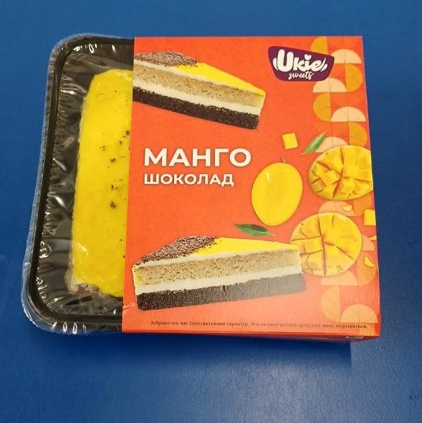 Ukie, Торт Манго Шоколад (Тортамо), 350г