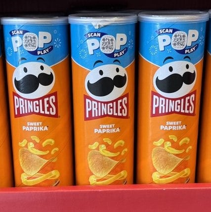 Чіпси Pringles паприка 165г
