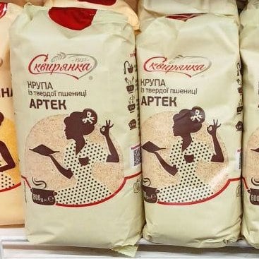 Сквирянка ТМ Крупа з твердої пшениці Артек  (Павловський), 0.8кг