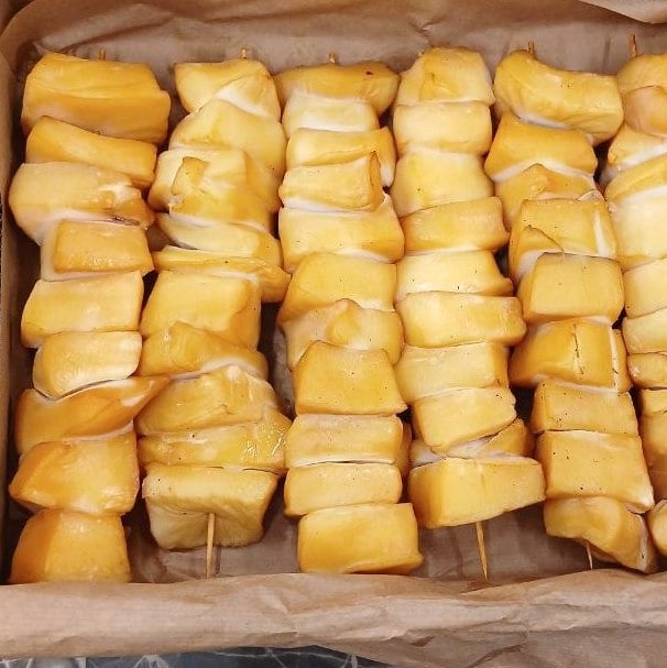 Шашлик кальмара г/к на шпажці (Лазорчик)