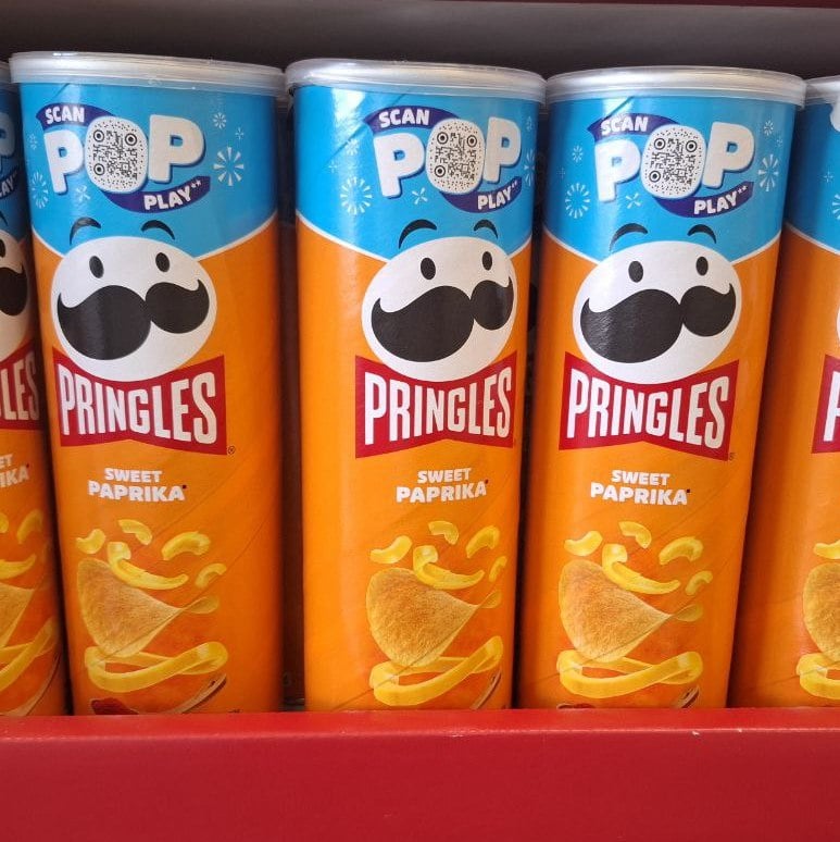 Чіпси Pringles PAPRIKA 165г