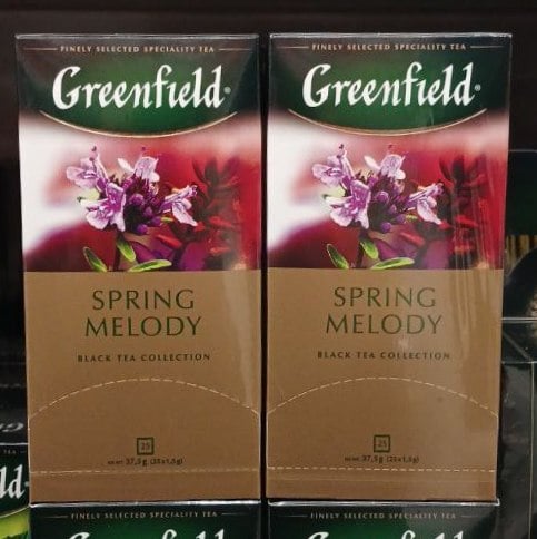 Greenfield Чай пакет чорн. з духм.трав. SPRING MELODY, 25х1.5г ( Солодко)
