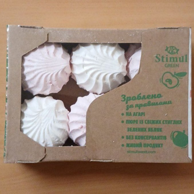 Стимул Зефір біло-рожевий (Солодко) 320г