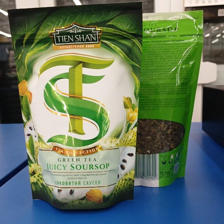 TIEN SHAN, Чай зел. САУСЕП Тянь Шань (Євромікс), 80г