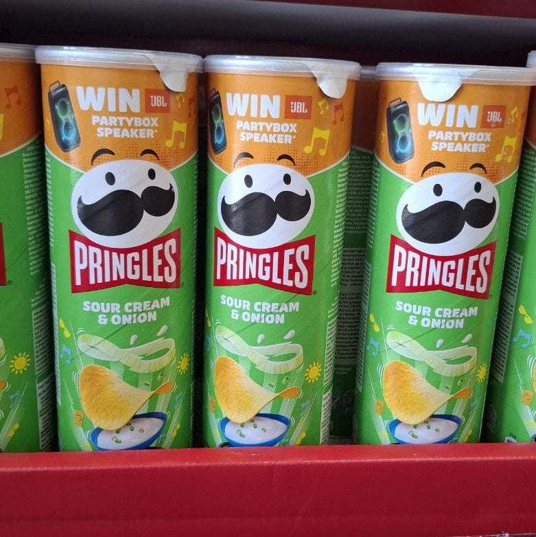 Чіпси PRINGLES сметана-цибуля, 165г