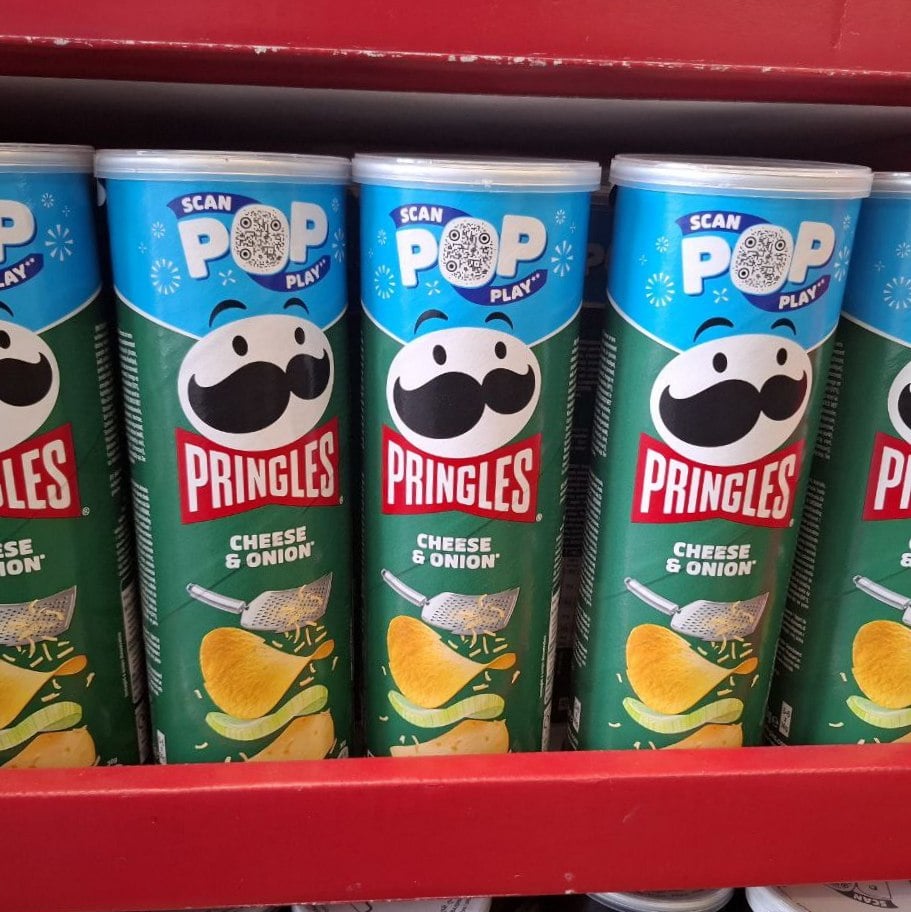 Чіпси PRINGLES CHEESE ONION сир цибуля, 165г