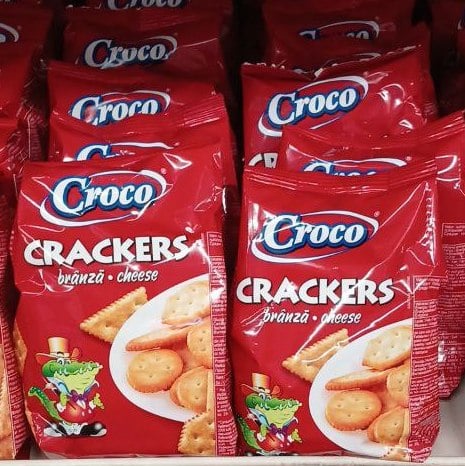 Крекер з сиром CROCO CRACKERS (Павловський), 100г
