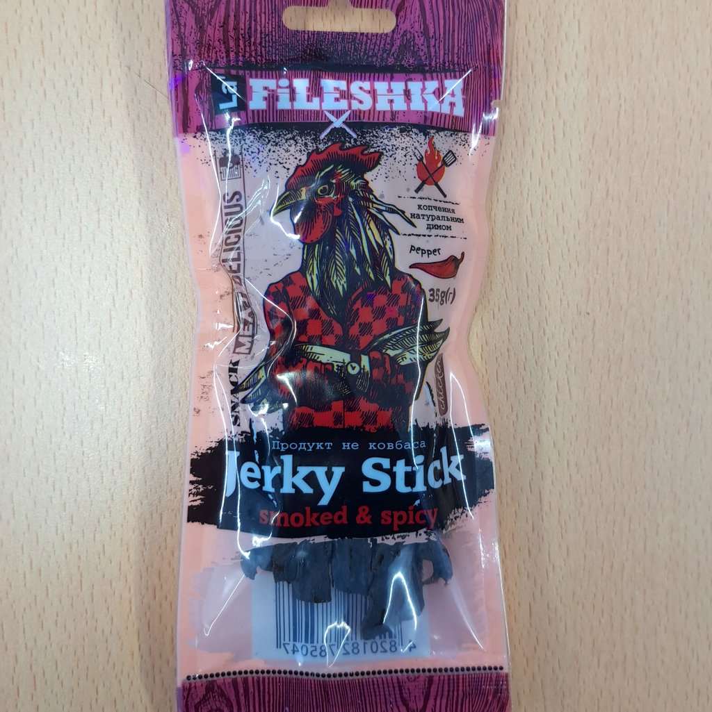 М'ясні палички курячі "smoked&spicy" "La' FILESHKA" 35г