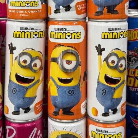 Напій The Drinks Minions апельсин з/б 250мл