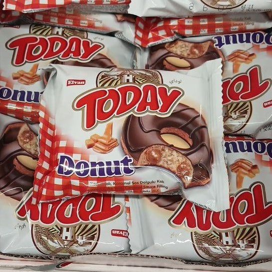 Пончик TODAY смак карамелі ТМ Elvan (Павліш), 50г