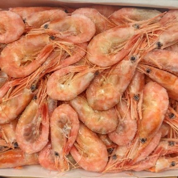 Креветка 80/100 Гренландія, морожена, 1кг