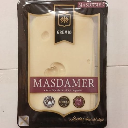 Gremio, Сир твердий MASDAMER 44%, (Солодке життя), 150г