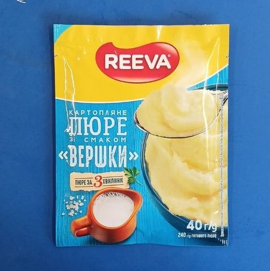 Пюре картопляне зі см. вершків(Кашкан) п. 40г.