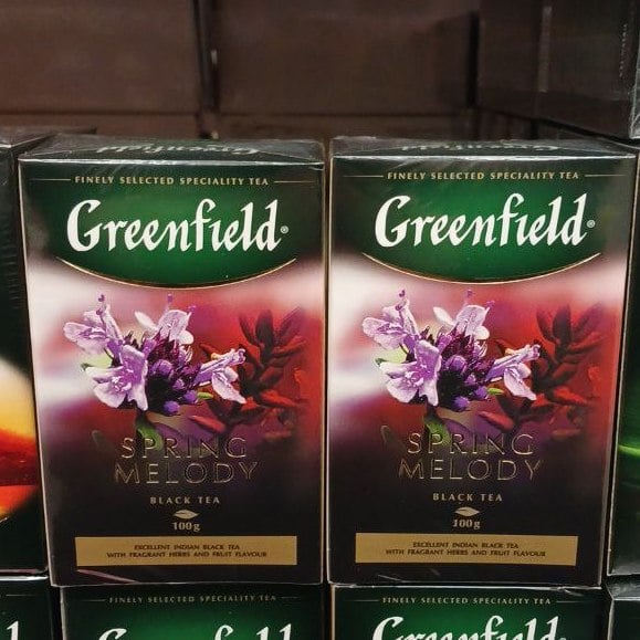 Greenfield Чай чорн з духм трав.фрукт.аром SPRING MELODY, 100г ( Солодко)