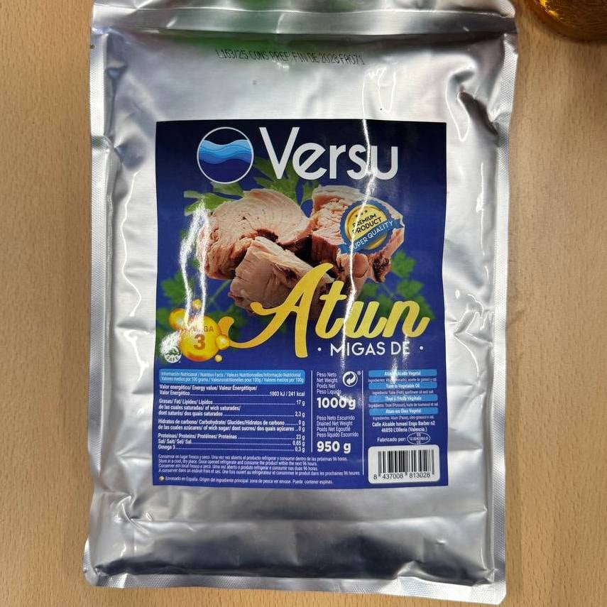 Тунець у фользі versu, 1кг