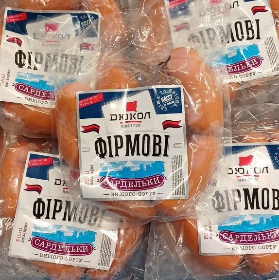 ДЮКОЛ, Сардельки ФІРМОВІ в/с натур.обол.