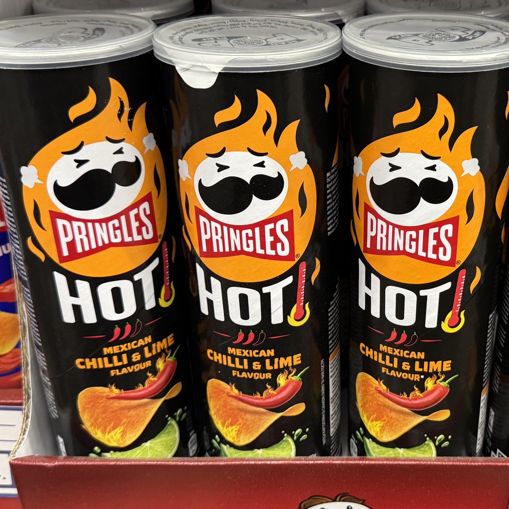 Чіпси PRINGLES чілі-лайм, 160г