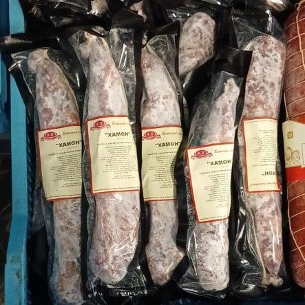 Хуторянські  Ковбаса с/в ХАМОН вищ сорт газ (Логвіненко)