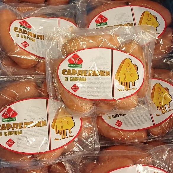 (Пан Велес) Сардельки з сиром