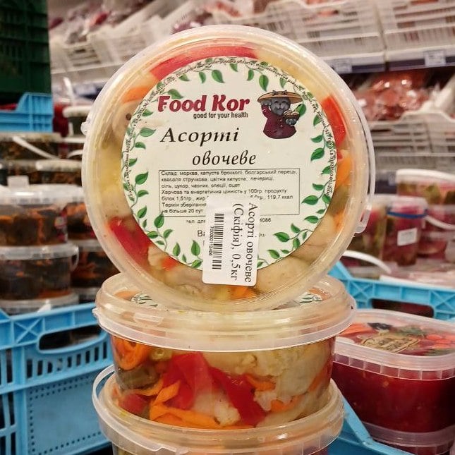 Асорті овочеве (Скіфія), 0,5кг