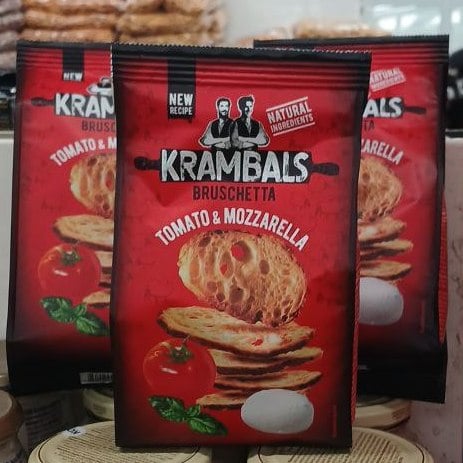 Брускета Tomato Mozzarella KRAMBALS (Павліш), 70г