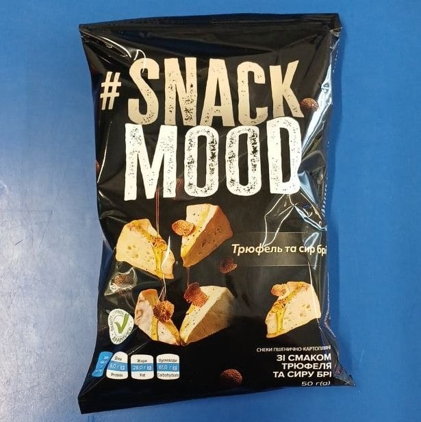 SNACK MOOD снеки зі смаком трюфеля та сиру брі (Костин) 50г