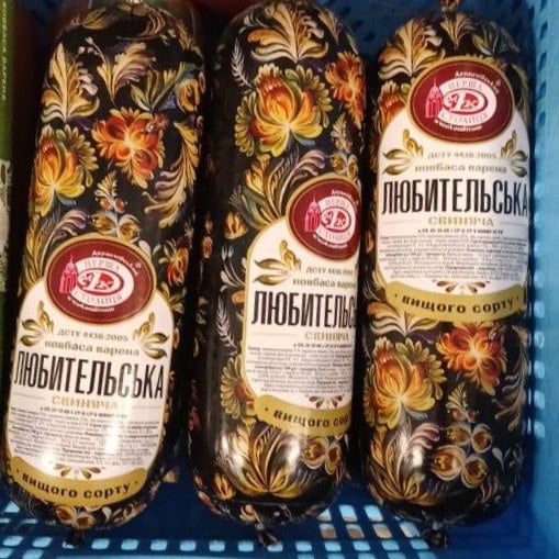 ДМ Перша столиця  Ковбаса вар ЛЮБИТЕЛЬСЬКА п/а в/с (4321)