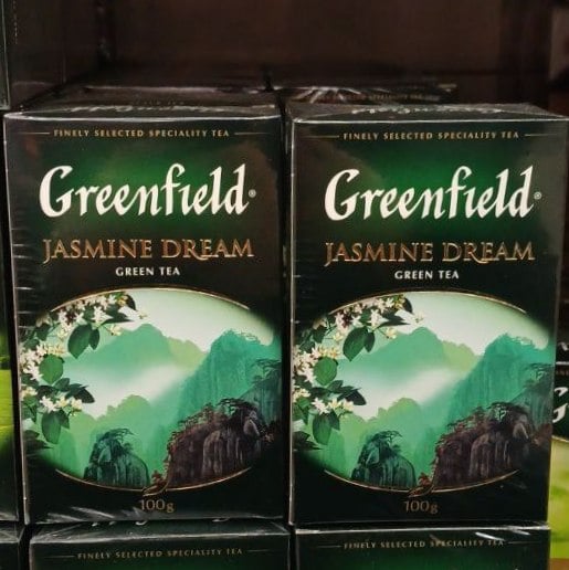 Greenfield Чай зелен з аром.жасмін JASMINE DREAM, 100г ( Солодко)