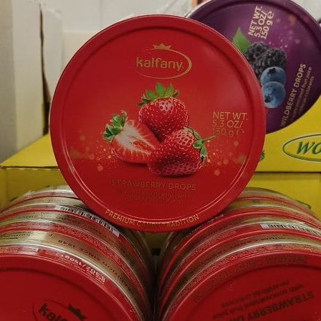 Kalfany, Льодяники полуничні (4444), 150г