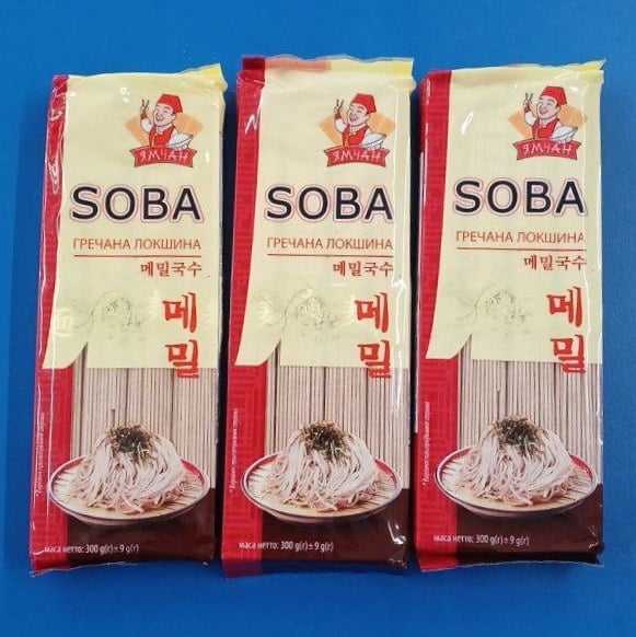 Ямчан Локшина гречана SOBA (Мега) 300г