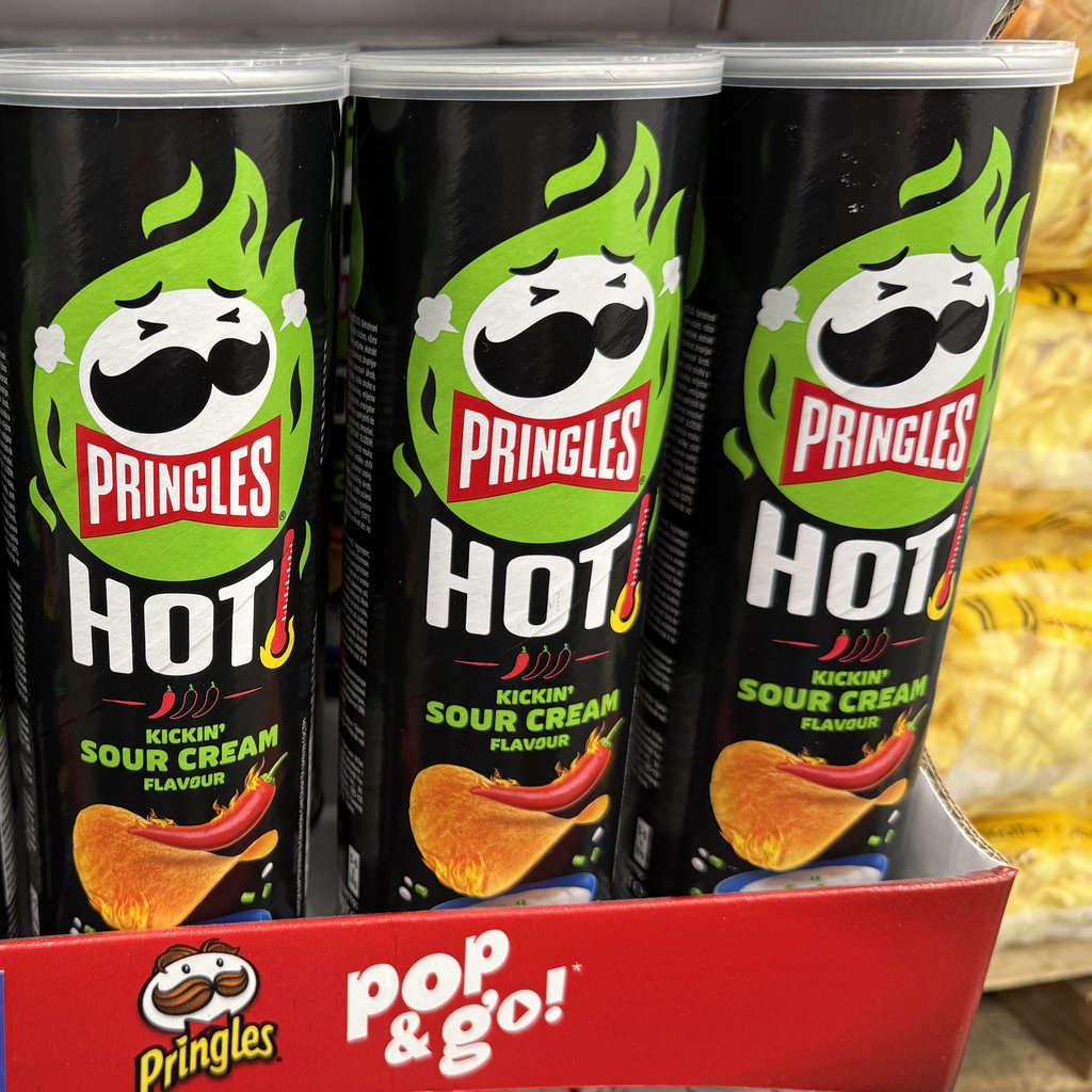 Чіпси Pringles Sour Cream, 165г