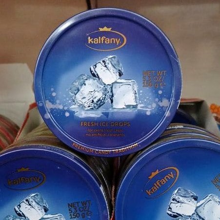 Kalfany, Льодяники Каплі свіжого льоду (4444), 150г