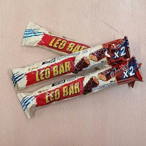 Leo Bar Батончик вафельний з карамелью (Маньков) 100г