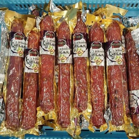 BUTCHER`S HOUSE, Ковбаса с/к КУРХАН з ФІСТАШКОЮ в/с (Хмельницьк)