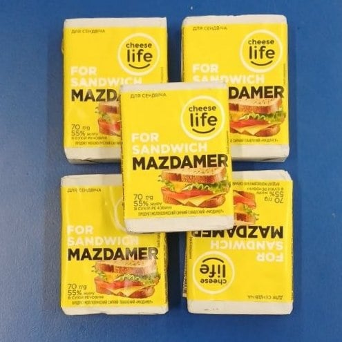 Продукт молоков. Маздамер 55%, Cheese Life (Солодке життя), 70г