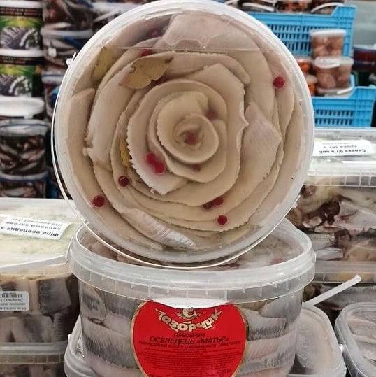 Філе оселедця б/ш в олії трояндочка (Лазорчик) 3кг