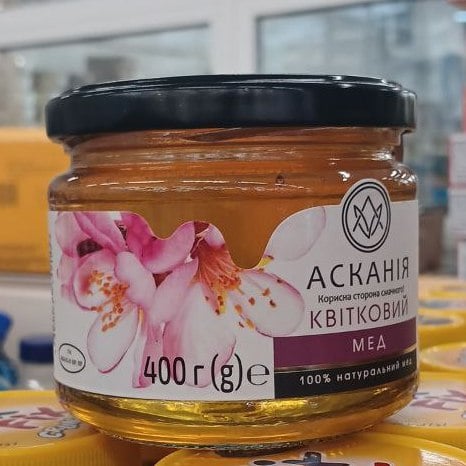Мед-банка Квітковий Асканія, 400г
