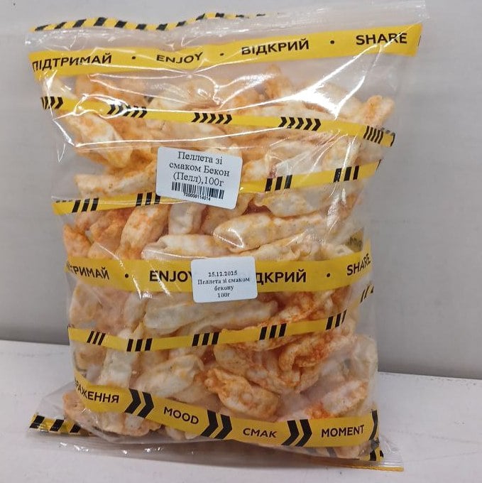 Пеллета зі смаком Бекон (Пелл),100г