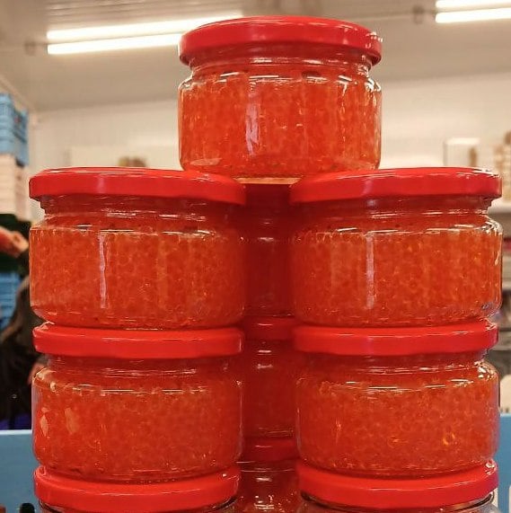 Ікра лосося ПРЕМІУМ, 250г