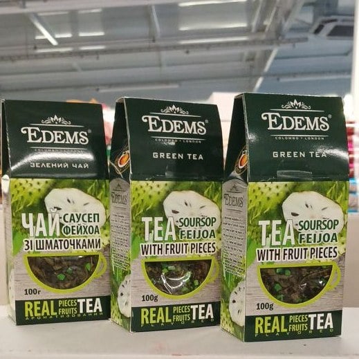 Чай Edems чорн. з шмат. Тропік (Павловський),100г
