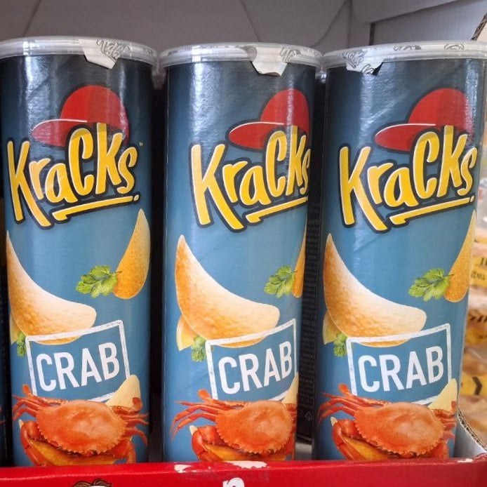 Чіпси Kracks краб 160г
