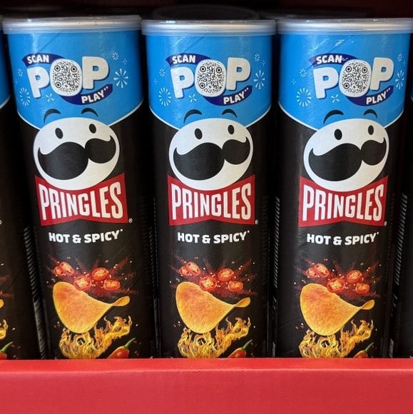 Чіпси PRINGLES HOT & Spicy, 165г