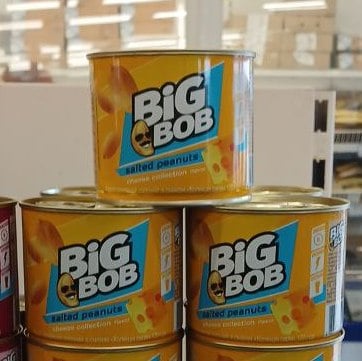 Арахіс смажений Сир TM BIG BOB(До Бочкового) (банка), 120г